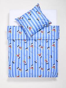Sinsay - Set lenjerie de pat din bumbac Mickey Mouse - light blue