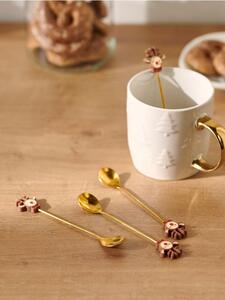Sinsay - Lingurițe de ceai 4 bucăți - auriu