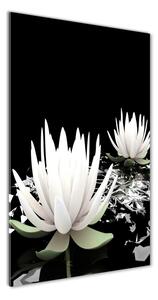 Tablou acrilic floare de lotus
