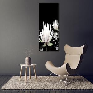 Fotografie imprimată pe sticlă floare de lotus