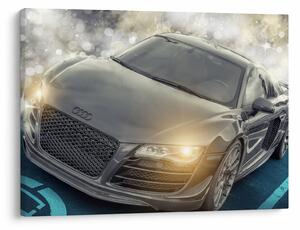 Tablou cu Audi - gri (70x50 cm)