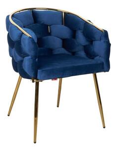 Scaun Living Tapitat KJC15 Albastru