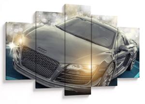 Tablou cu Audi - gri (150x105 cm)