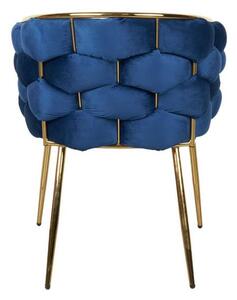 Scaun Living Tapitat KJC15 Albastru