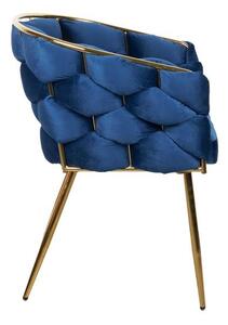 Scaun Living Tapitat KJC15 Albastru