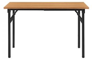 Masa cu picioare pliabile, lemn fag/negru - P57591464