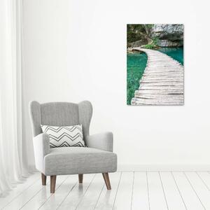 Fotografie imprimată pe sticlă Lacurile Plitvice