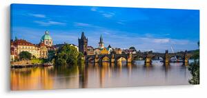 Tablou cu podul Carol (120x50 cm)