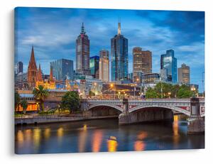 Tablou cu orașul Melbourne (70x50 cm)