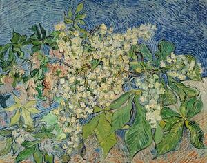 Reproducere Blossoming Chestnut Branches, 1890, Vincent van Gogh