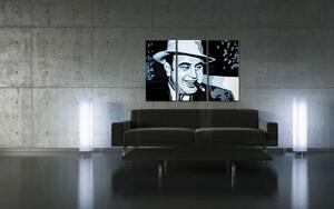 Pictat manual POP ART pictura AL CAPONE | different sizes