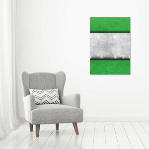 Tablou sticlă perete verde