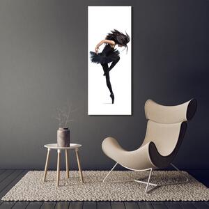 Fotografie imprimată pe sticlă balerină