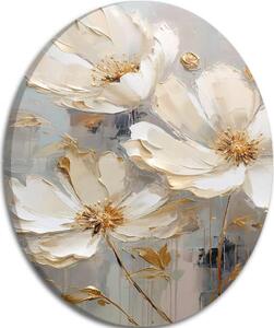Tablouri rotunde cu acrilic Flori în rochii de bal | different dimensions