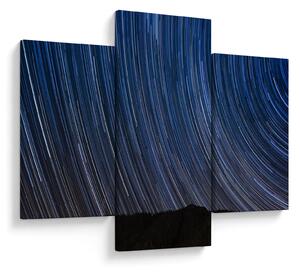 Tablou cu stele noaptea și cerul (90x60 cm)