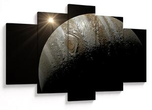 Tablou cu planetă în cosmos (150x105 cm)