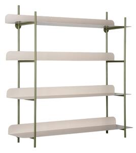 Raft verde/gri etajat din metal 60 cm Reina Cuatro – PT LIVING