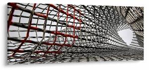 Tablou cu construcție din fier (120x50 cm)