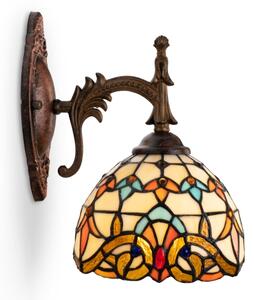 Brilagi - Lampă de perete Tiffany cu vitralii MIRABELLA 1xE14/40W/230V