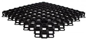Iarbă pavaj plastic 60x60x4cm Negru MULTI GRID