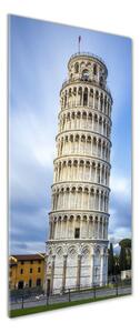 Pictura pe sticlă acrilică Turnul din Pisa