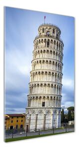 Pictura pe sticlă acrilică Turnul din Pisa