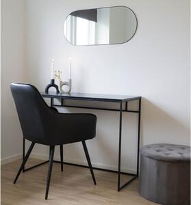 House Nordic Oglindă ovală Daisy, negru 4001435