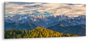 Tablou - panorama montană (120x50 cm)