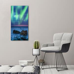 Imprimare tablou canvas Aurora boreala