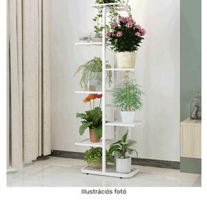 Suport pentru flori din metal, alb, BAMIR TIP 2 Alb