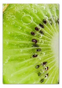 Tablou pe pe sticlă kiwi