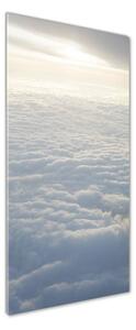 Fotografie imprimată pe sticlă Zbor deasupra norilor