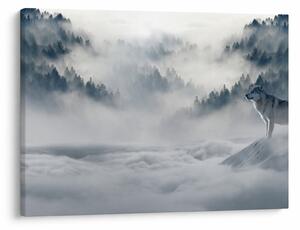 Tablou cu lupi (70x50 cm)