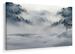 Tablou cu lupi (90x60 cm)