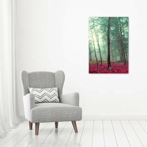 Tablou canvas pădure în toamna