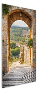 Fotografie imprimată pe sticlă Toscana