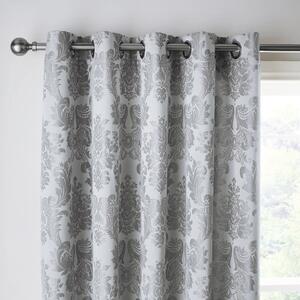 Draperii gri 2 buc. din damasc 168x183 cm Damask Jacquard – Catherine Lansfield