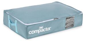 Cutie de depozitare sub pat din plastic cu vacuum 65x45x15,5 cm Blue Edition – Compactor
