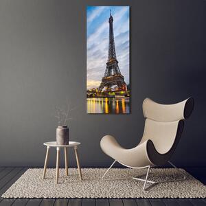 Tablou pe pe sticlă Turnul Eiffel din Paris