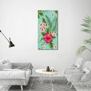Imprimare tablou canvas flori Hawaii