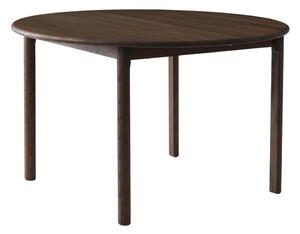 Masă de dining maro rotundă extensibilă din lemn de stejar ø 120 cm Noor – Hammel Furniture