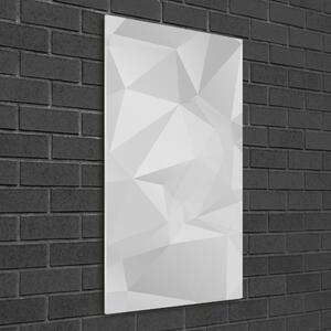 Tablou din Sticlă triunghiuri abstractizare