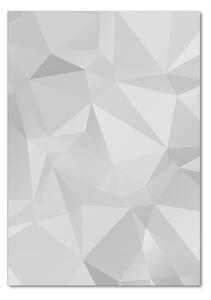 Tablou sticlă acrilică triunghiuri abstractizare