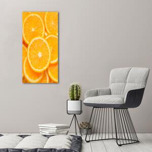 Pictură pe pânză felii de portocale