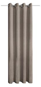 Draperie maro 140x245 cm Struktura Uni – Sehlbach