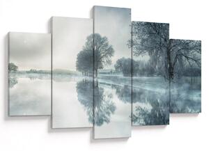 Tablou cu natura iarna (150x105 cm)