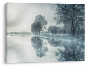 Tablou cu natura iarna (70x50 cm)