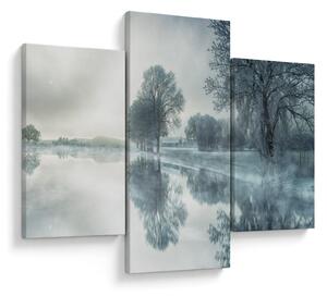 Tablou cu natura iarna (90x60 cm)
