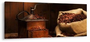Tablou cu cafea (120x50 cm)