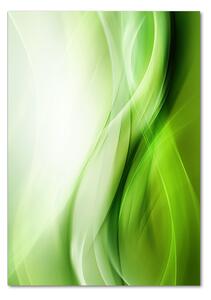 Tablou Printat Pe Sticlă fundal valuri verzi